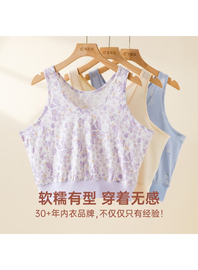 Top melon Single Piece Pack Mother Style Women'S Vest Soft Skin-Friendly Pure Cotton Undervest - Image 5