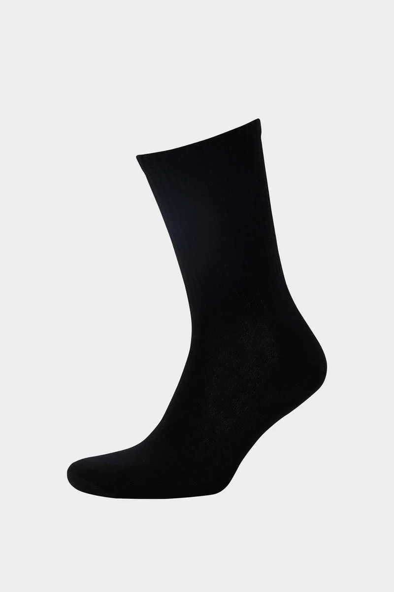 Defacto  Man Comfortable Elastic 3 Piece Cotton Long Socks for Men | Best Price UAE