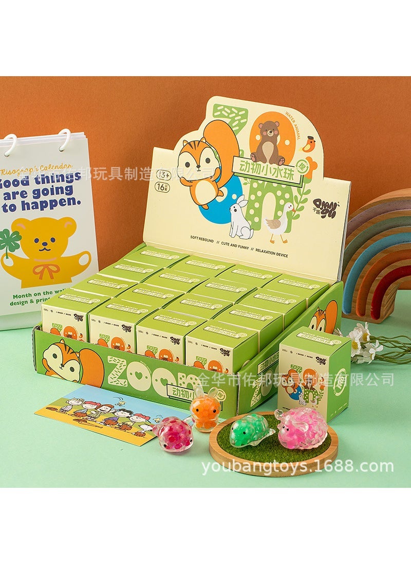 Generic 1 x 5 pcs Squeeze Fun Bun Blind Box Playset for Kids [small animal series] 1 blind box 
