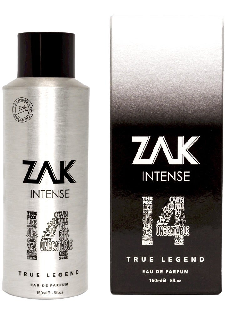 ZAK Intense True Legend Eau De Parfum For Men150 Ml - Image 1
