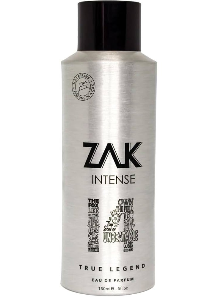 ZAK Intense True Legend Eau De Parfum For Men150 Ml - Image 2