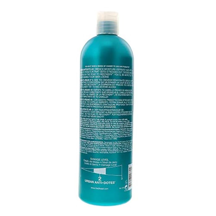 BED HEAD Tigi Bed Head Urban Anti+dotes Recovery Conditioner Damage Level 2, 25.36-Ounce (Pack of 2) - Image 2