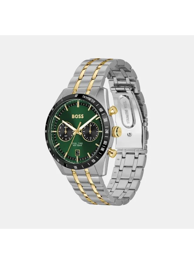 بوس Multifunction analog Quartz Watch Stainless Steel Bracelet