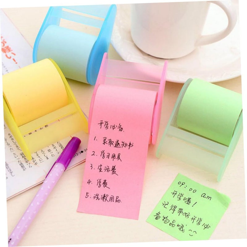Reusable Adhesive Note Pads 4pcs Cute Memo Stickers Writable For Messages Reminders - Image 4