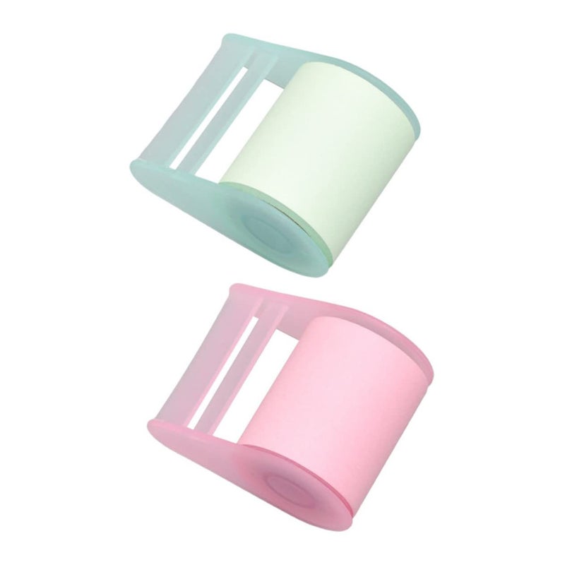 Reusable Adhesive Note Pads 4pcs Cute Memo Stickers Writable For Messages Reminders - Image 2