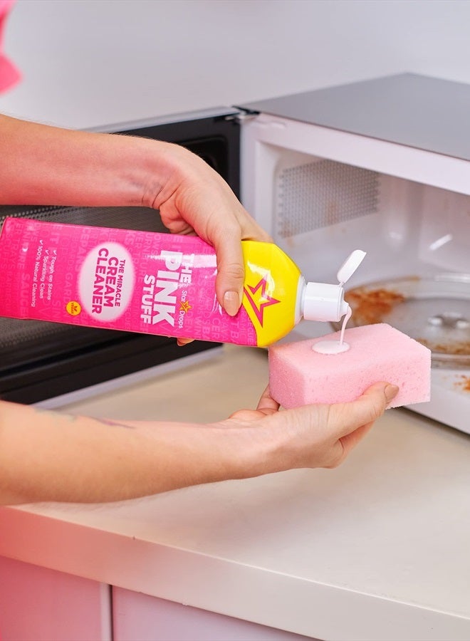 Stardrops The Pink Stuff Miracle Cleaning Paste, Multi-Purpose Spray, And Cream Cleaner 3-Pack Bundle (1 1 Cleaner) - Image 4