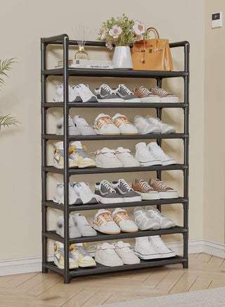 7 Tier Shoe Rack,Metal Shoe Organizer, Shoe Shelf, Multi Layer Shoe Rack (Black) - pzsku/ZBBFDAAD6F42DDDB57DB8Z/45/1743080117/99f48719-d4ce-4ffe-b1a3-93e6f1d2601f