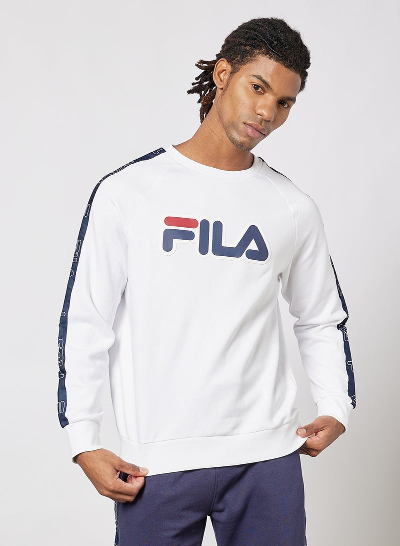 FILA Logo Tape Sweatshirt - Image 1