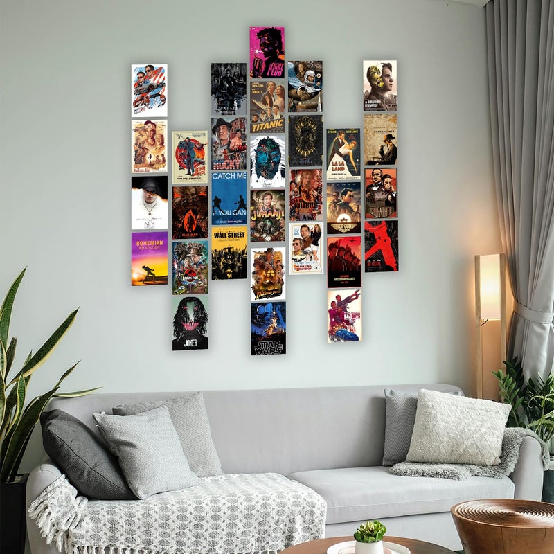 Wallgasm Hollywood Movie Posters - Set of 30, 4x6 Inches Posters | Poster Set For Room, Wall Art for Bedroom, Gym, Office - Image 2