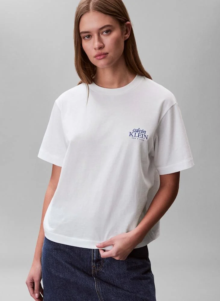 Calvin Klein Jeans Casual Boxy Graphic T-Shirt