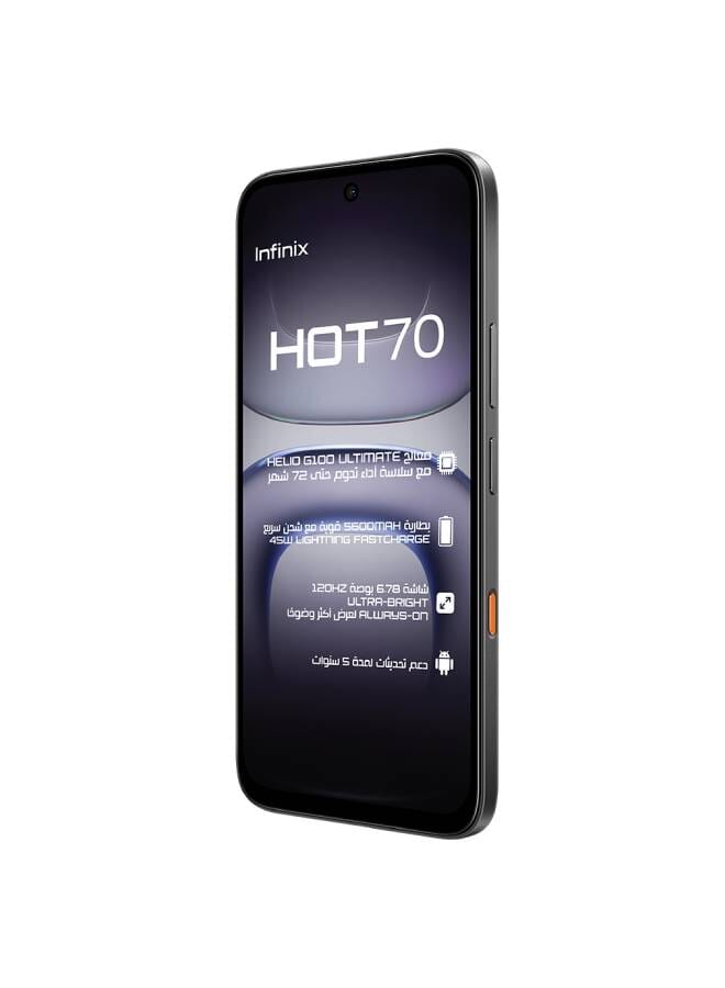 إنفينيكس ساخن 70 ثنائي الشريحة نبض الليل 12GB رام (6+6) 128GB 4G LTE - نسخة الشرق الأوسط - Image 3