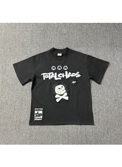 BROKEN PLANET Fine Foam TOTALCHADS Letter Tee Men dark gray