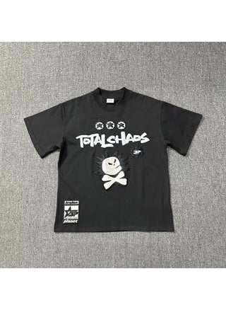 BROKEN PLANET Fine Foam TOTALCHADS Letter Tee Men dark gray - pzsku/ZBBFDFD85EA94DAE9C434Z/45/1746229285/90ca4756-be44-4186-975d-4a0b4e453152