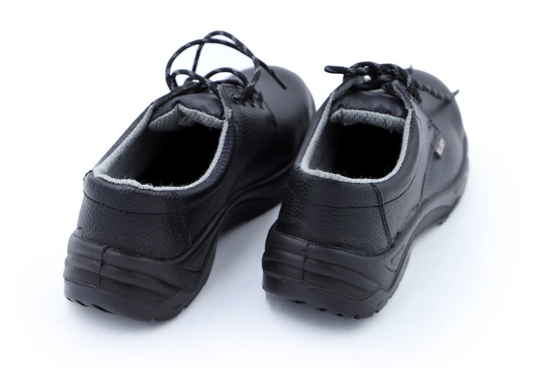 Komy Workers Shoes LOW Ankle Metalic Safety Shoes S1P SRC with Antistatic PU Sole, Steel Toe Cap, Steel Midplate, Breathable & Abrasion Resistant Mesh Lining  & Cow Split Leather  - Model No: KMS20L - Image 2