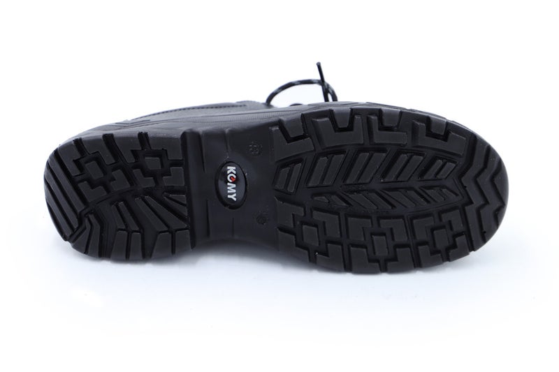 Komy Workers Shoes LOW Ankle Metalic Safety Shoes S1P SRC with Antistatic PU Sole, Steel Toe Cap, Steel Midplate, Breathable & Abrasion Resistant Mesh Lining  & Cow Split Leather  - Model No: KMS20L - Image 4