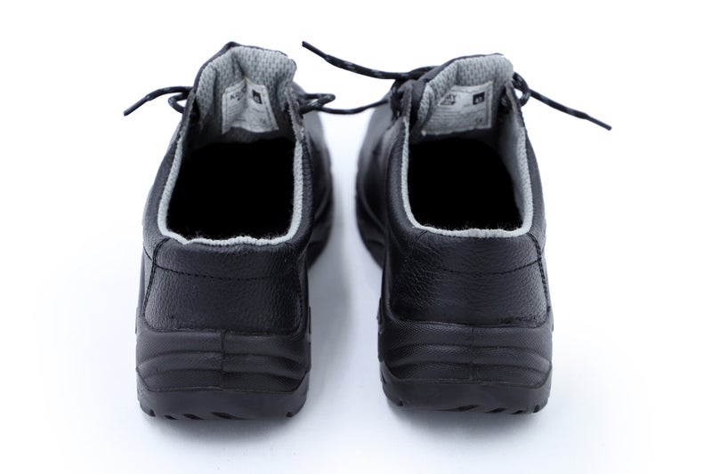 Komy Workers Shoes LOW Ankle Metalic Safety Shoes S1P SRC with Antistatic PU Sole, Steel Toe Cap, Steel Midplate, Breathable & Abrasion Resistant Mesh Lining  & Cow Split Leather  - Model No: KMS20L - Image 5
