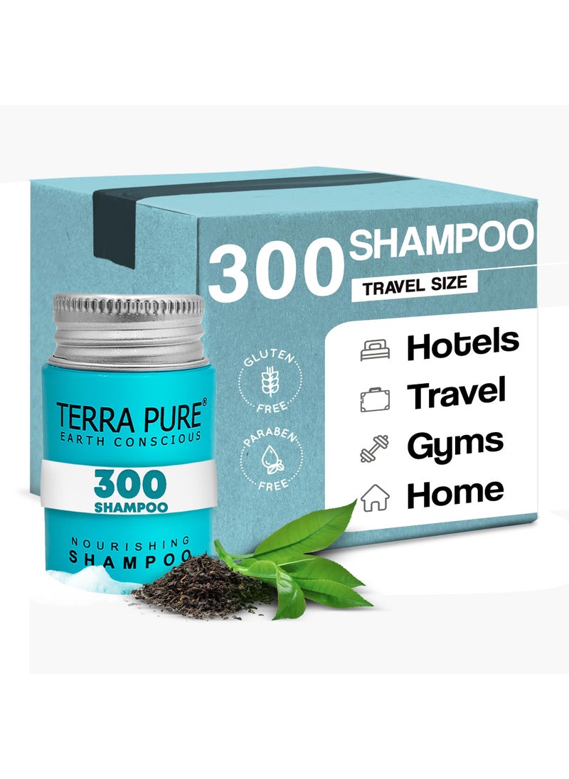 Terra Pure Terra Pure White Tea & Coconut Shampoo, Travel Size Hotel Amenities, 1 oz. (Case of 300) 