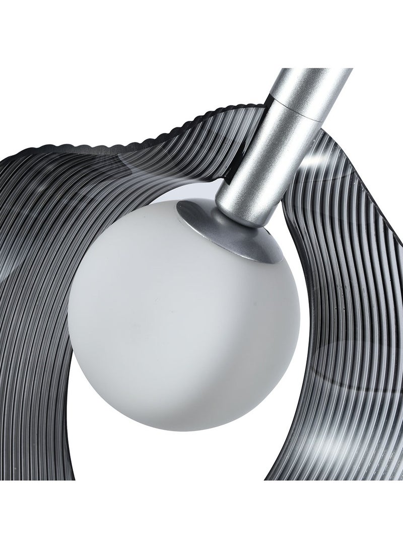 UCANDLE Ball Pendant Lamp With Silver Glass Frame  - Image 2