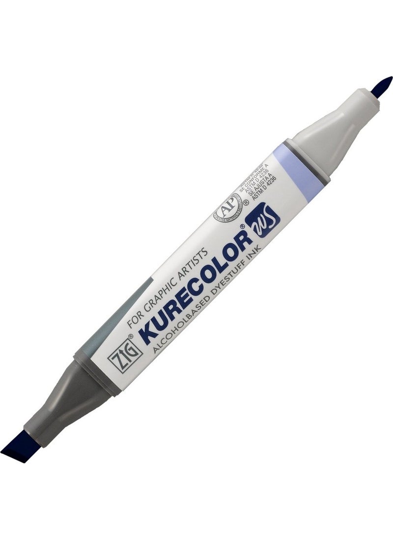 Zig Kurecolor KC3000 Twin S Marker Pen 318-320 Navy  - Image 2