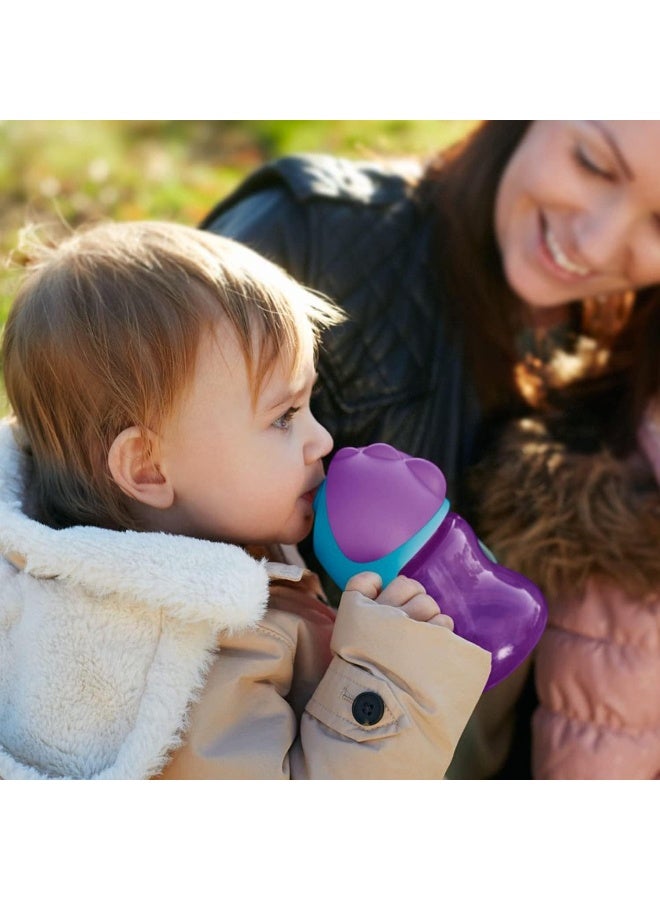 PHILIPS Avent Sippy Cup for Toddlers & Babies, BPA Free, Purple & Blue (Model SCF796/02) - Image 3