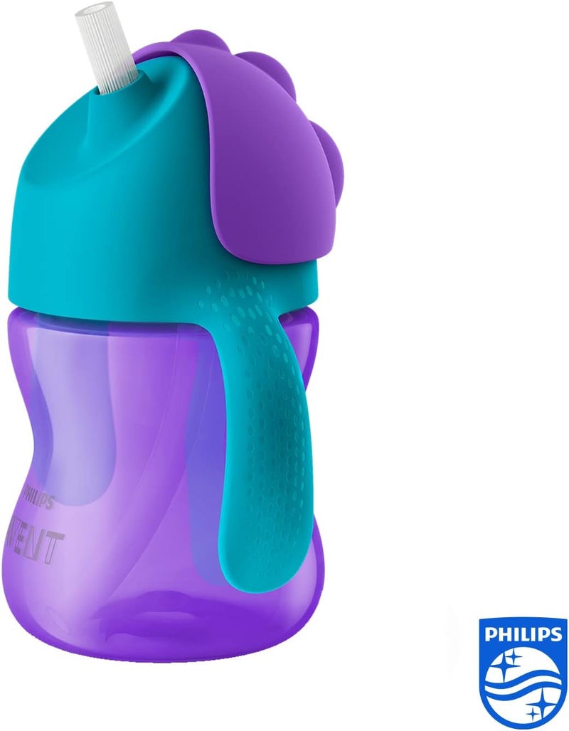 PHILIPS Avent Sippy Cup for Toddlers & Babies, BPA Free, Purple & Blue (Model SCF796/02) - Image 2