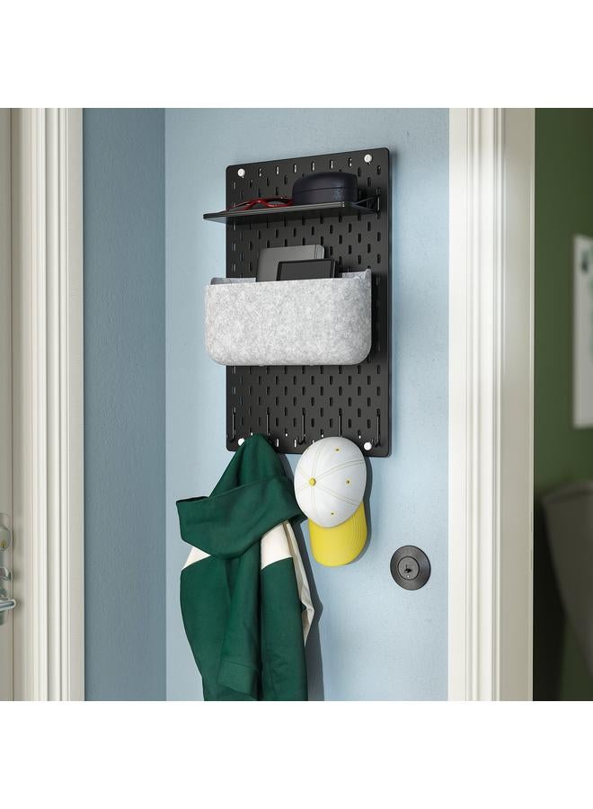 erorex Pegboard Combination, Black, 36X56 Cm - Image 4