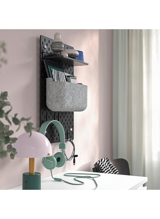 erorex Pegboard Combination, Black, 36X56 Cm - Image 3