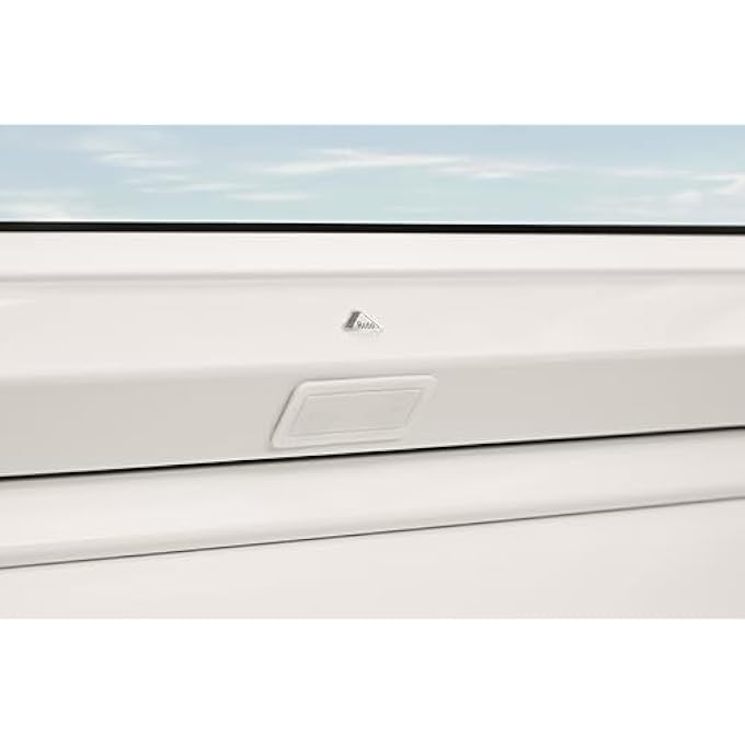 Roto Original Cover Plate Zub Adp | For Handle Cover | For Roof Windows In Plastic Series R6/R8 Size 6X/84 K 9016 | Colour White - Image 1