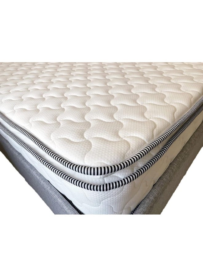 Generic Homegenie Premium Quality Mattress - Pillow Top Pocket Spring King Size (180Cm X 200Cm)  - Image 1
