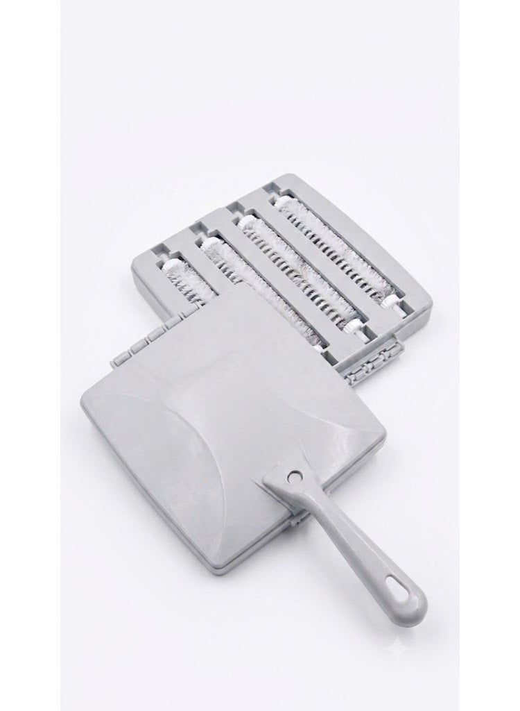 Handled Quartet Crumb Brush / Carpet Sweeper (4 Rollers) - Image 1