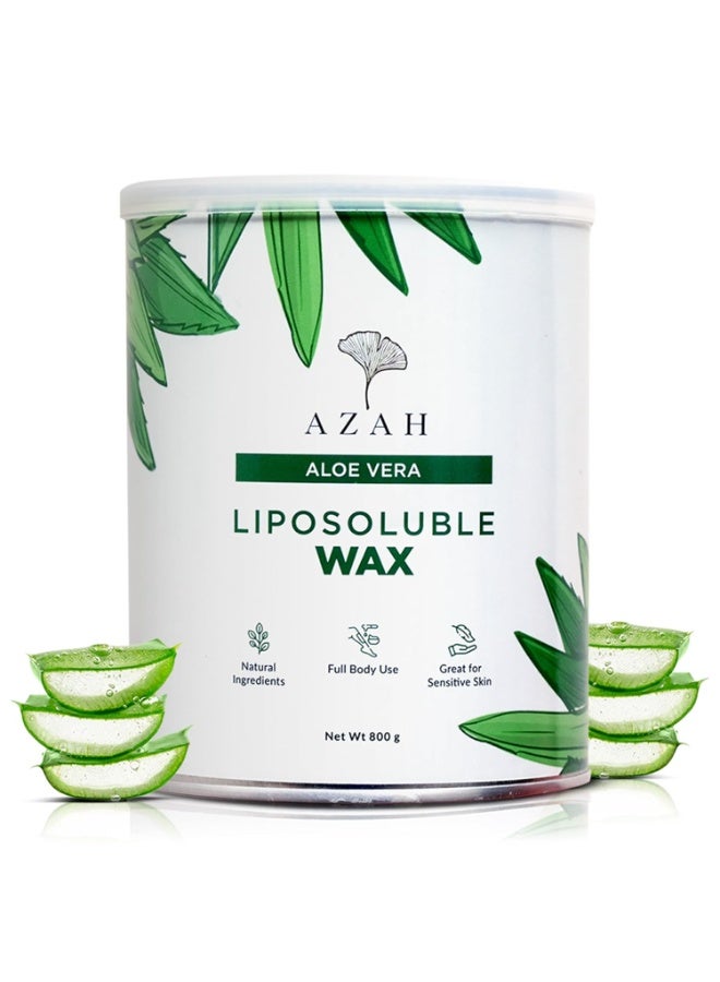 عزة شمع أزاه القابل للذوبان في الدهون للنساء | [800 غرام] | حبيبات الشمع | شمع لإزالة شعر الجسم بالكامل للنساء | مكونات طبيعية سريعة الجفاف | يلطف ويغذي البشرة | خالٍ من المواد الكيميائية - Image 1