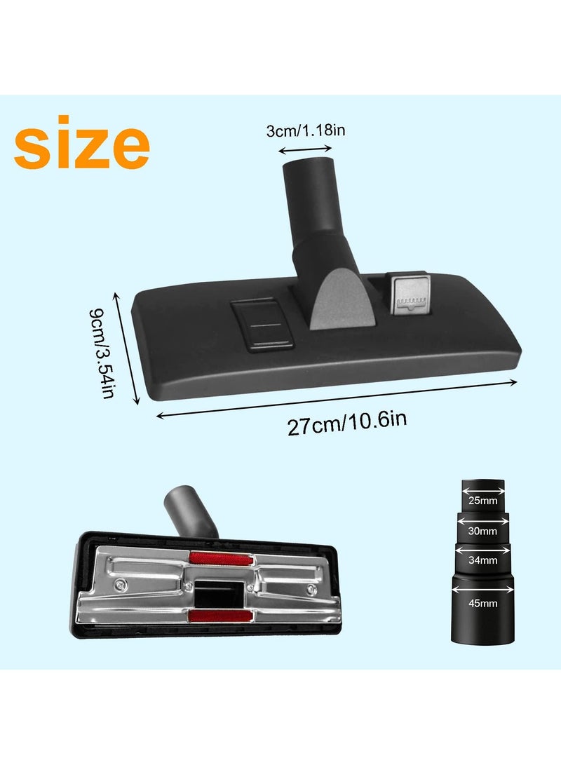 CMGTYYD. أداة رأس فرشاة أرضية عالمية، رأس فرشاة أرضية للمكنسة الكهربائية 32 مم، مع محول خرطوم المكنسة الكهربائية، ملحقات فرشاة فرشاة السجاد للمكنسة الكهربائية، لرأس فرشاة هنري هوفر - Image 2