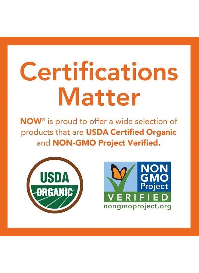 now - Now Foods Organic Spirulina Tablets, 100 - Image 1