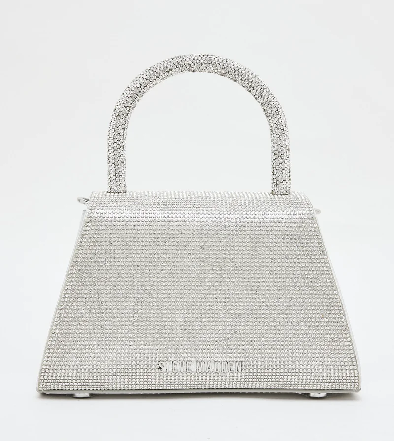 STEVE MADDEN  Bgem Silver Women's Hand Bag for Women | Best Price UAE