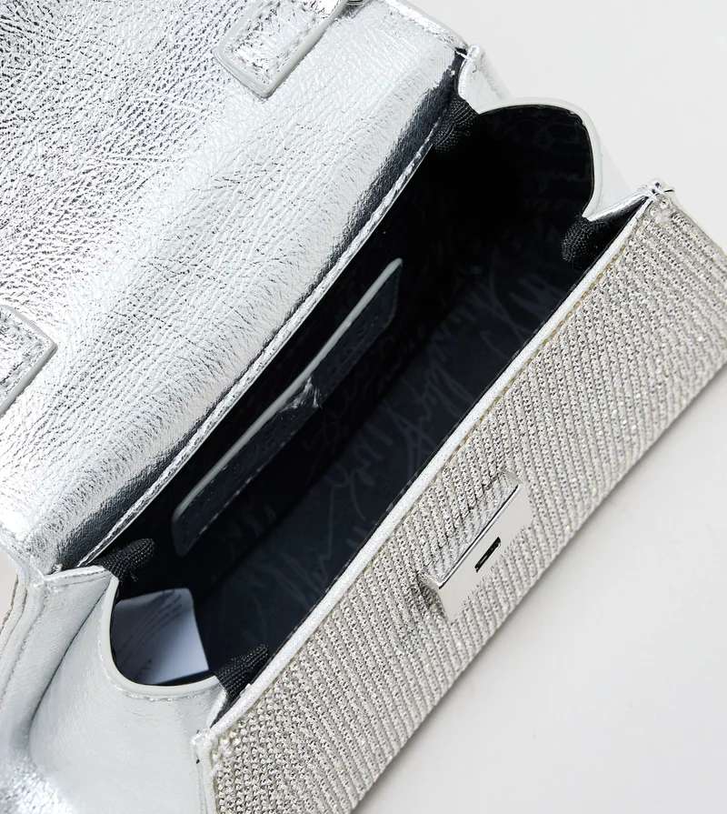 STEVE MADDEN  Bgem Silver Women's Hand Bag for Women | Best Price UAE