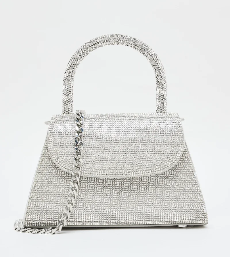 Bgem Silver Women's Hand Bag
