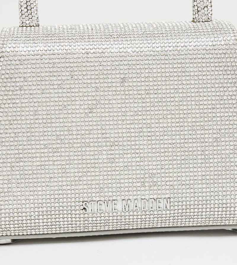 STEVE MADDEN  Bgem Silver Women's Hand Bag for Women | Best Price UAE