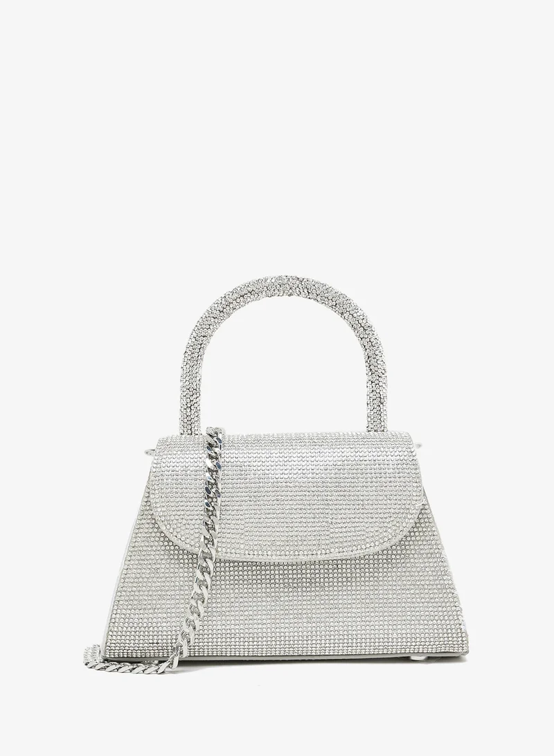 ستيف مادن Bgem Silver Women's Hand Bag