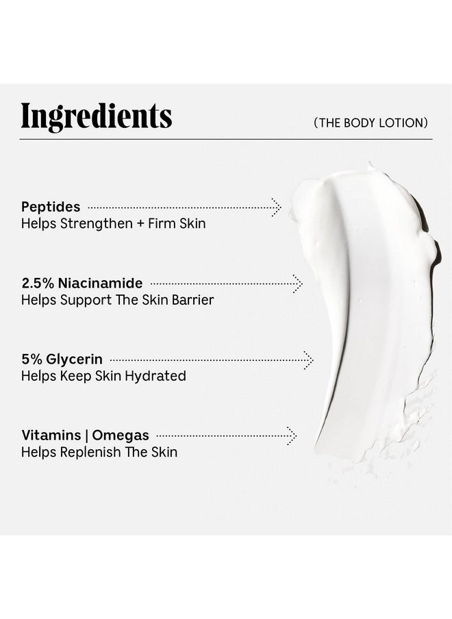 Necessaire The Body Lotion Firming Lotion With 5 Peptides, 2.5% Niacinamide, Vitamin C/E + Omega 6/9. Noncomedogenic. Fragrancefree. 200 Ml / 6.8 Fl Oz.  - Image 3