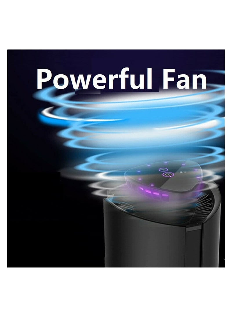 SOLARAE Indoor Insect Trap, Bug Zapper Attractant, Effective Catcher & Killer, for Mosquito, Gnat, Moth, Fruit Flies Non-Zapper Traps for Home, Catch Flying Insect Indoors with Suction, Bug Light for Indoor - Image 2