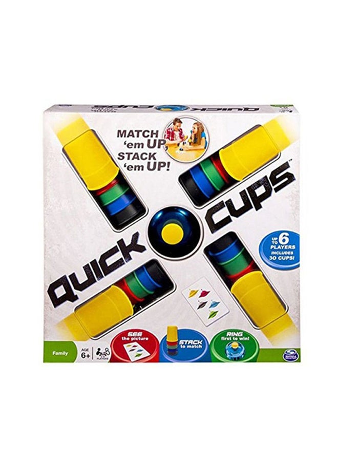 Quick Cups Multicolour Match And Stack 30-Cups Set Game For Kids (2-6 Player) - Image 2