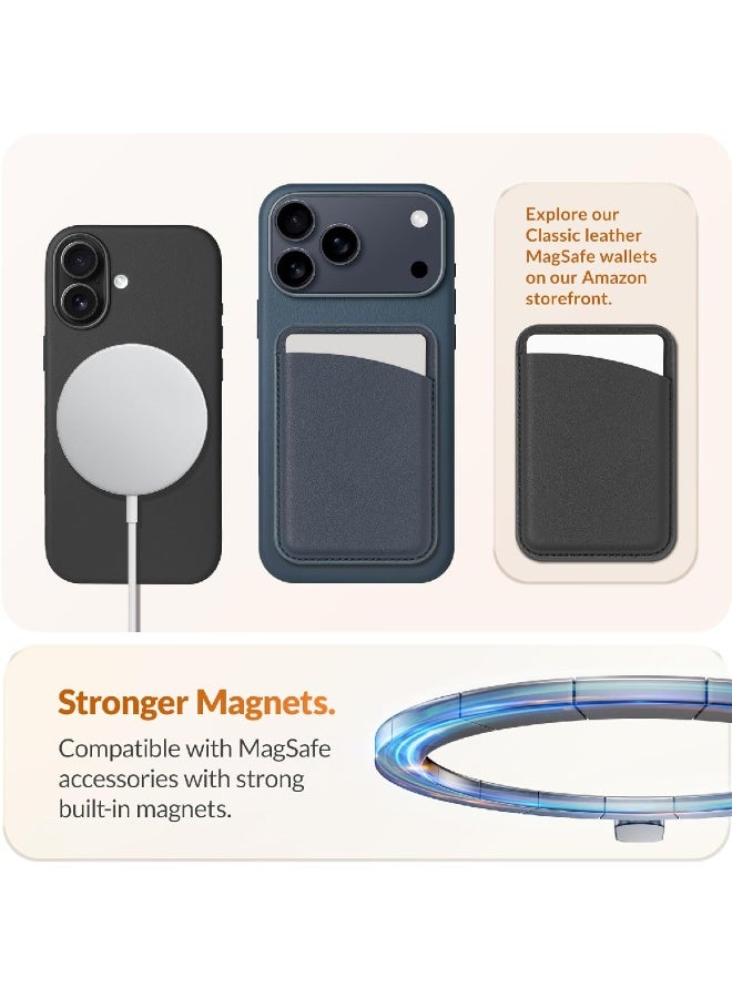 ZOOMEE Classic Leather Case for iPhone 17, Made of European Vachetta Leather (Gold Standard), with Camera Control and MagSafe Compatibility, Wine - Image 4