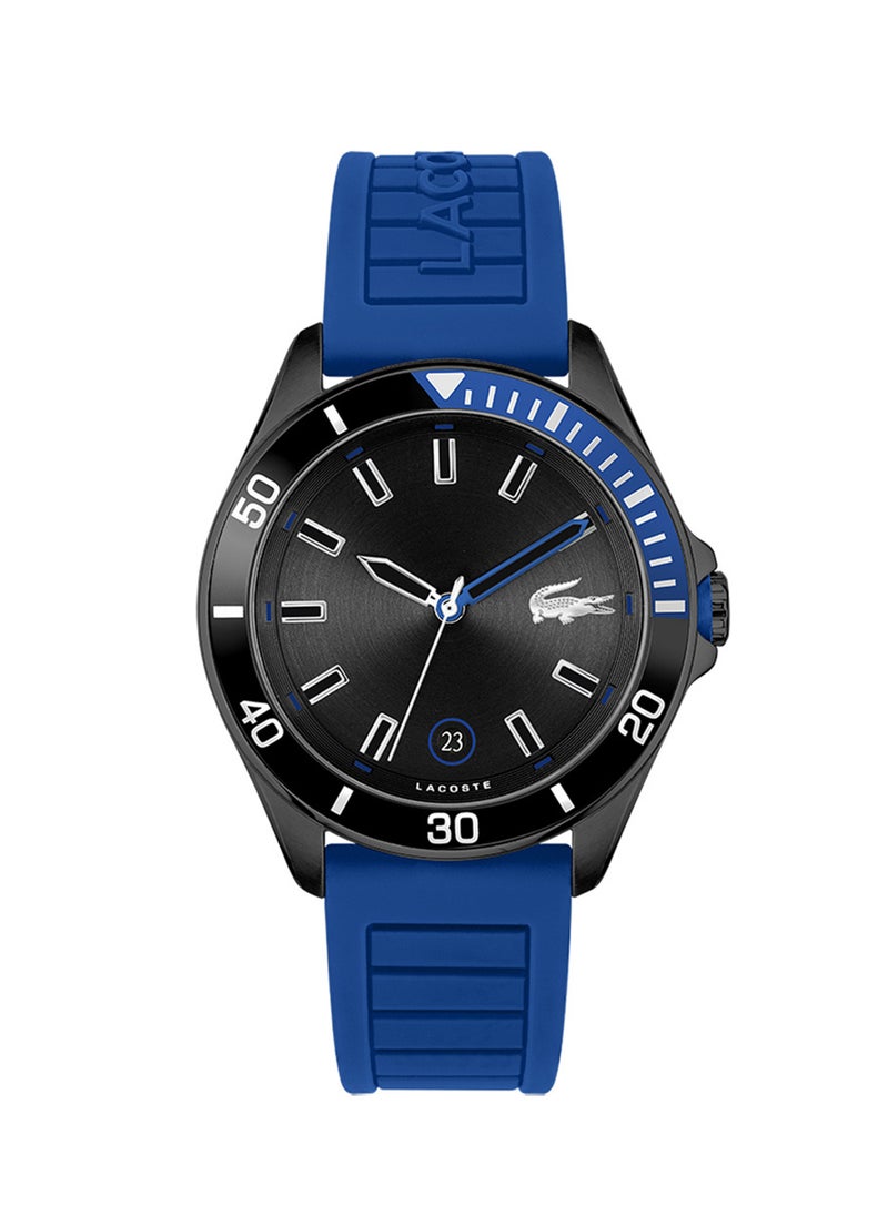 LACOSTE - Men's Analog Round Shape Silicone Wrist Watch 2011262 - 43 Mm - Image 1