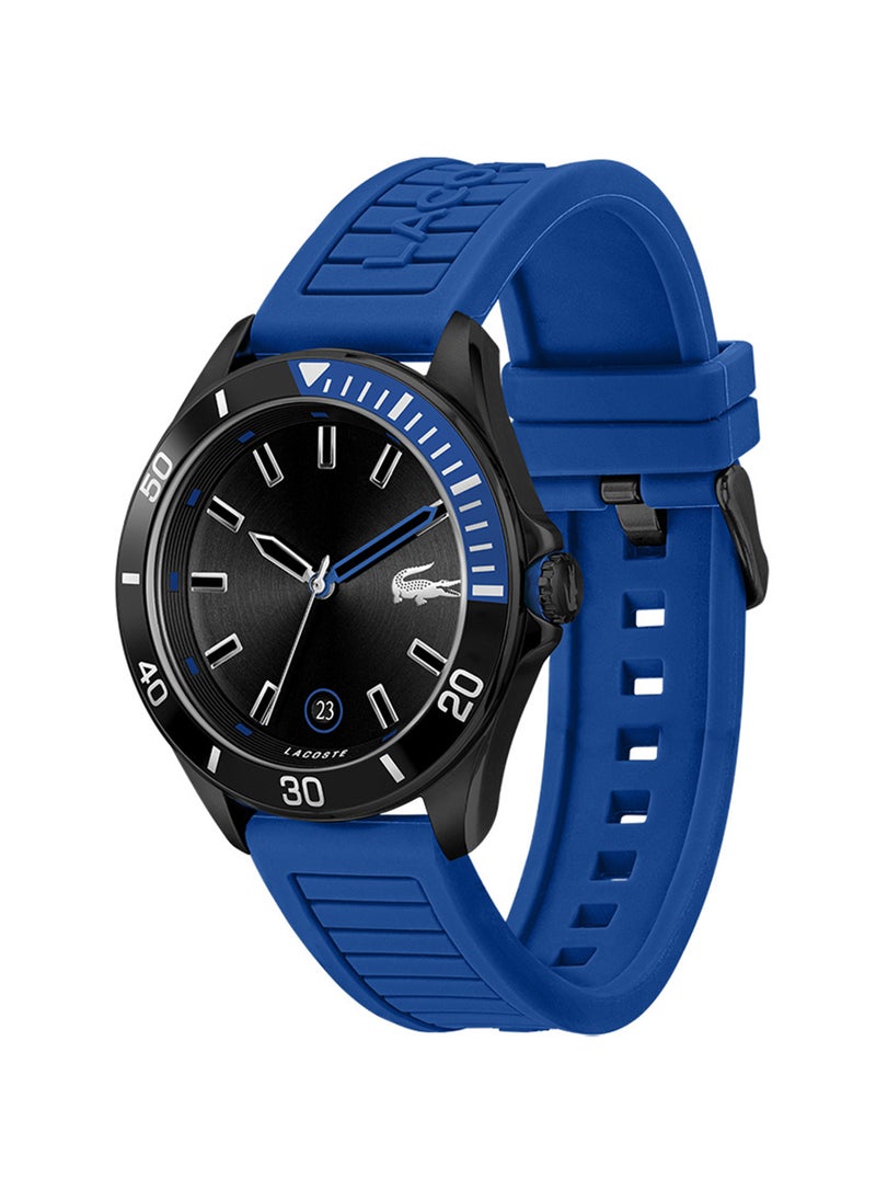 LACOSTE - Men's Analog Round Shape Silicone Wrist Watch 2011262 - 43 Mm - Image 1