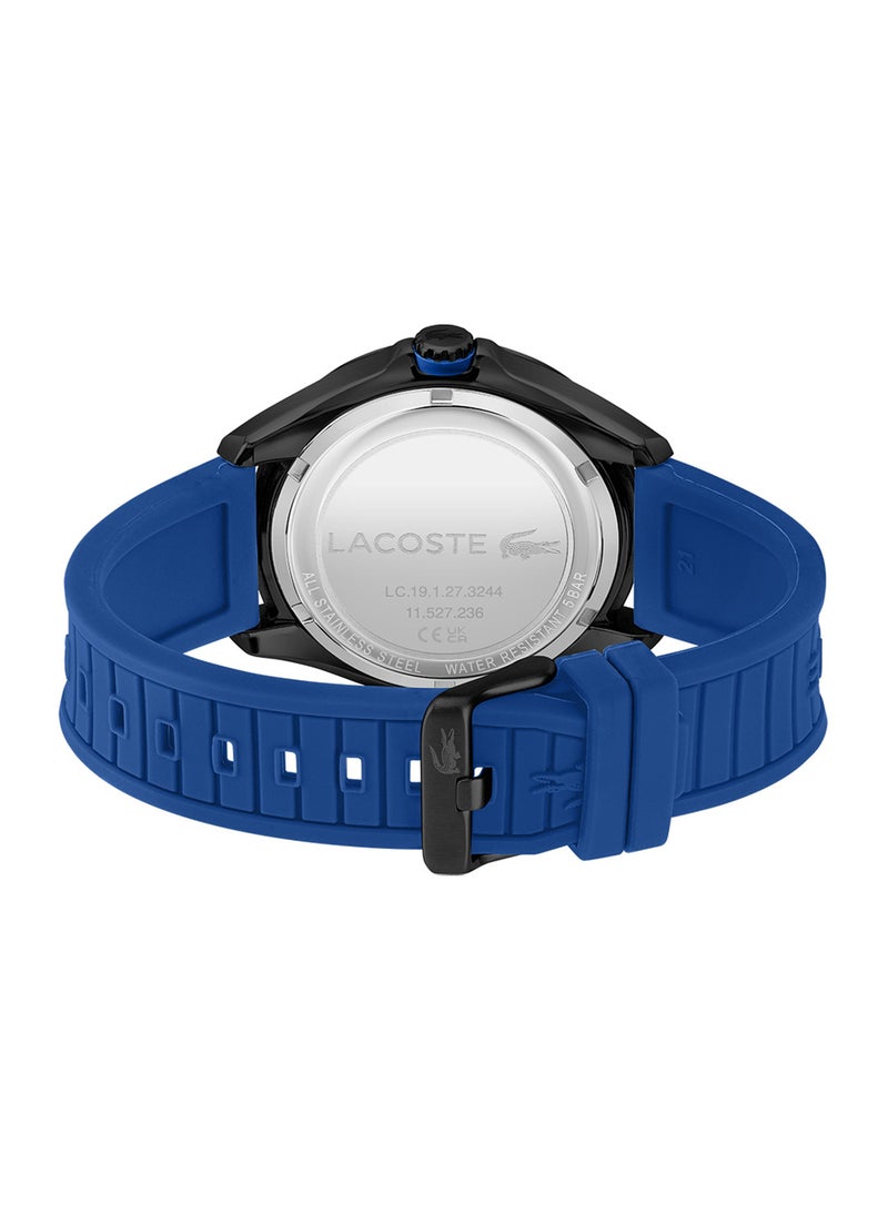 LACOSTE - Men's Analog Round Shape Silicone Wrist Watch 2011262 - 43 Mm - Image 1