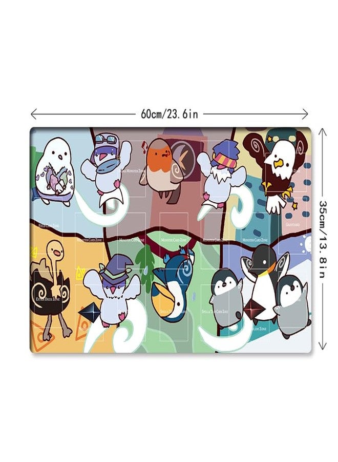 Mlikemat New Mlikemat Playmat Floowandereeze TCG CCG OCG Trading Card Game Mat with Zones + Free Bag (ZD014-683-A) - Image 5