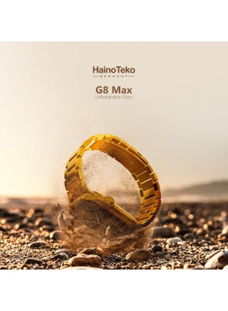Haino Teko G8 Max Golden Chain Bluetooth Calling Watch 8 Smartwatch / Original Haino Teko G8 Max Smartwatch - pzsku/ZBBFF4B05D8DC04E0CAA2Z/45/_/1672244754/81cd58dc-8e55-499e-84c3-c63e77e706fe