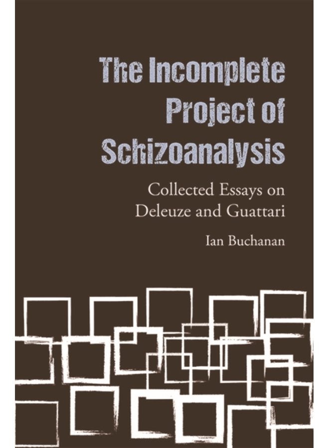 The Incomplete Project of Schizoanalysis Collected Essays on Deleuze and Guattari - Paperback