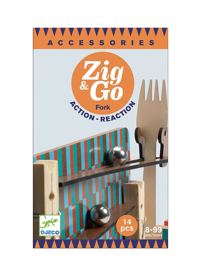 DJECO Zig & Go - Fork - 14 Pcs  - Image 2
