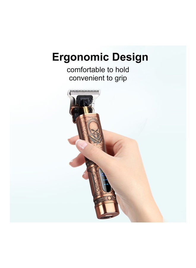 NIBEMINENT Portable Electric Hair Trimmer Kit Brown/Black - Image 5
